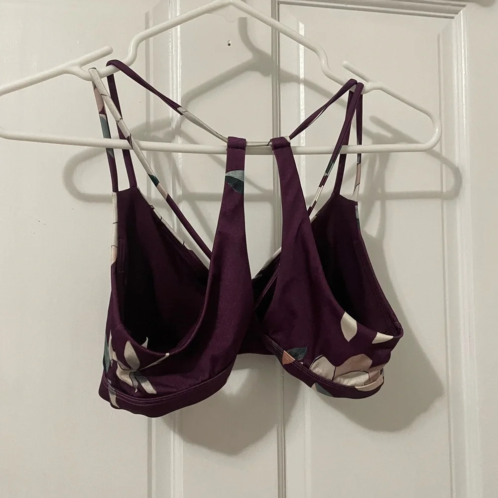 Athleta size small Floral Purple bra - Picture 7 of 12
